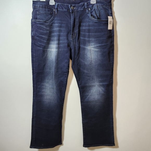 Buffalo David Bitton Mens Slim Boot King Jeans - Picture 2 of 13